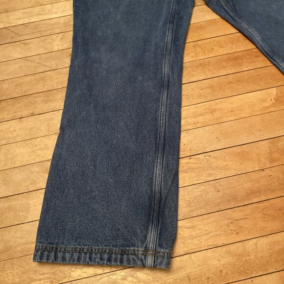 Duluth Trading Company Jeans Men’s Size 40x30 Medium Wash Relaxed Fit Flannel - Picture 8 of 15